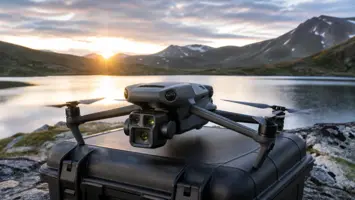Mavic 3 Pro test illustrert som proffsdrönare hos Drönarnytt