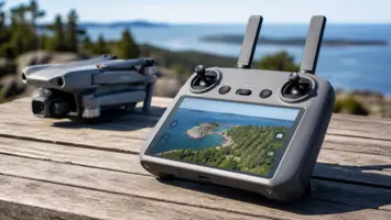 DJI RC 2 guide illustrert som tillbehör hos Drönarnytt