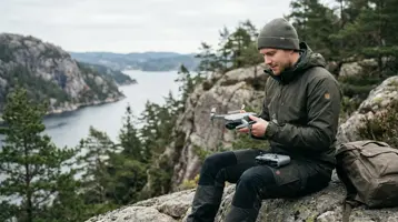 Nybörjarguide drönare illustrerad som guider hos Drönarnytt