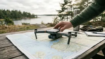Holy Stone test illustrerad som hobbydrönare hos Drönarnytt