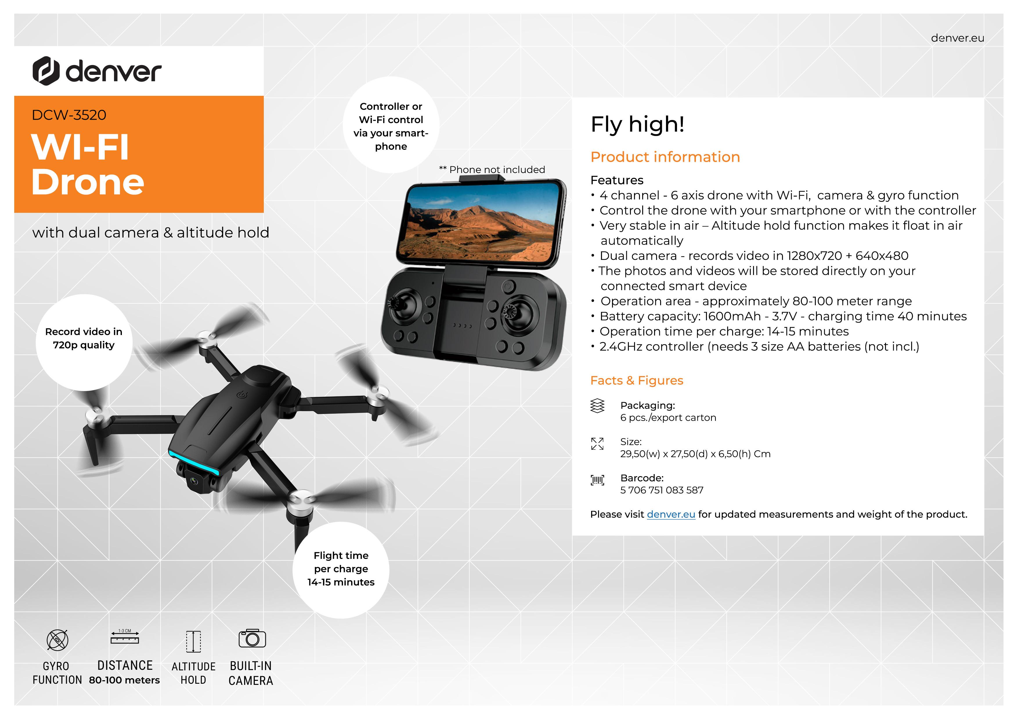 JJRC X33 Pro Fly More Combo minidrönare med 8K-kamera och hindersensor