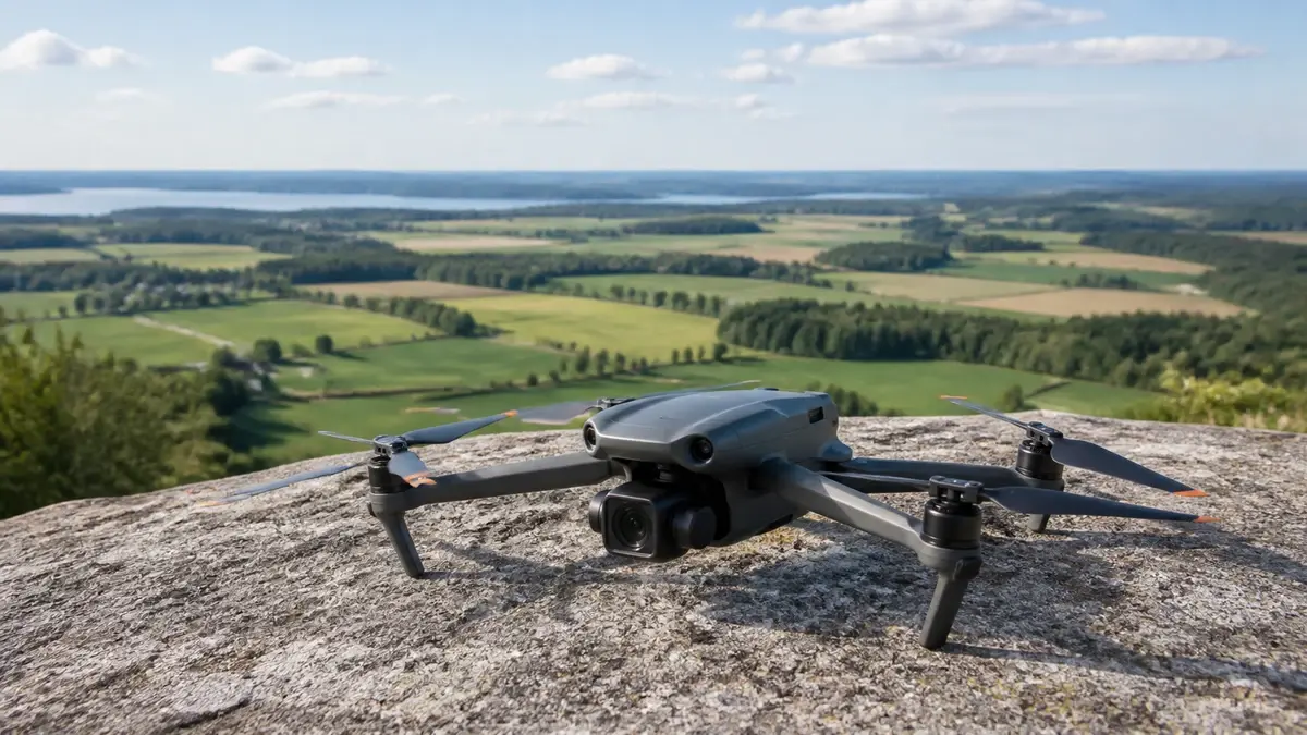 Mavic 3 Classic test illustrert som proffsdrönare hos Drönarnytt
