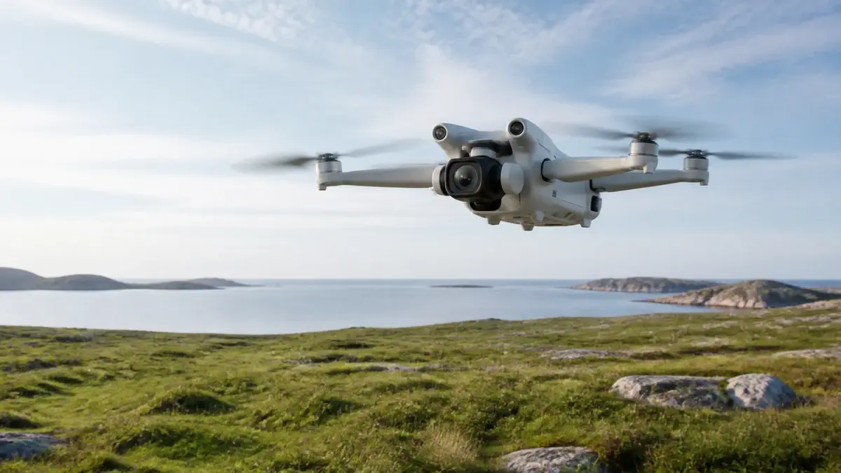DJI Mini 3 Pro test illustrert som hobbydrönare hos Drönarnytt
