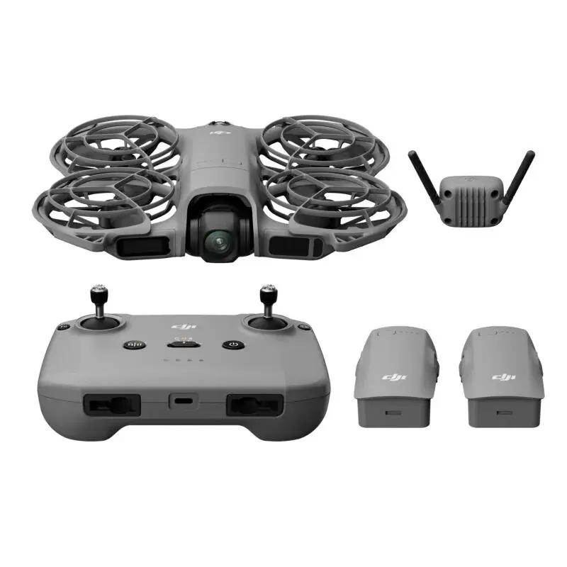DJI Neo 2 Fly More Combo med batterier, laddningsnav och fjärrkontroll