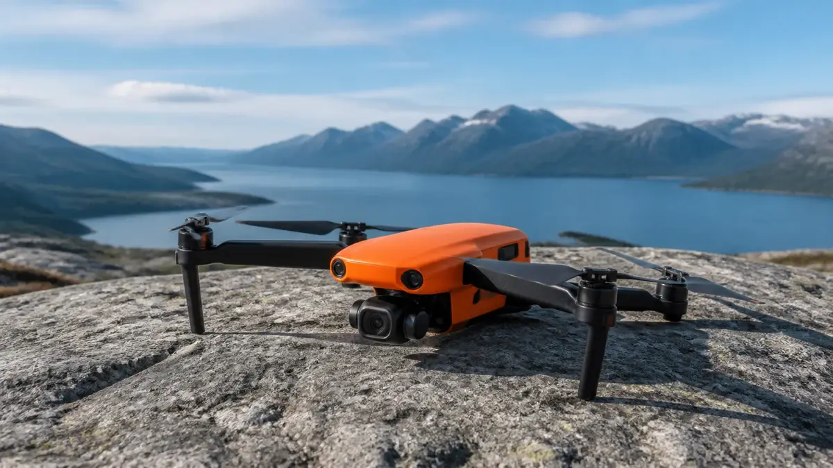 Autel EVO test illustrert som hobbydrönare hos Drönarnytt