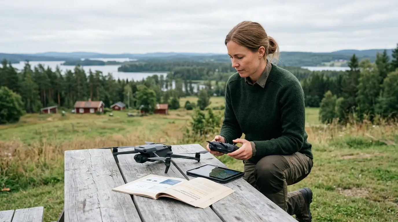 Drönarregler illustrerad som guider hos Drönarnytt